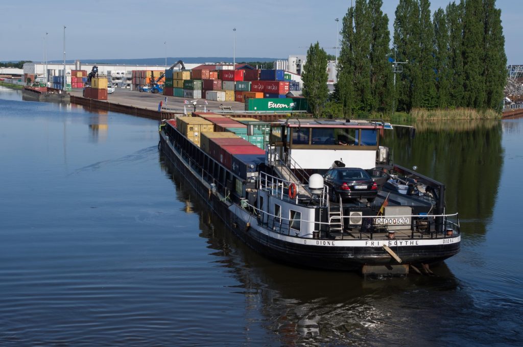 Expertise marchandise transportée - transport fluvial, barge - Normandie et ïle-de-France - Le Havre, Rouen, Louviers et Paris Ouest